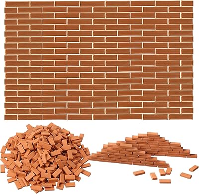 350 pièces mini briques d'aménagement paysager, modèle de mini brique rouge, mini briques pour l'artisanat, mini briques réalistes pour accessoires de jardin de maison de poupée, échelle 1/35. DIAYTAR COTE D'IVOIRE est une boutique en ligne généraliste proposant plus de 300 000 références de produits divers, de la mode à l'électronique en passant par les produits alimentaires. Elle est reconnue pour son large choix et ses prix compétitifs. La boutique est devenue une référence pour les consommateurs ivoiriens.