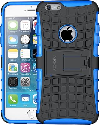 Coque aldhova pour iphone 6, coque pour iphone 6s, coque de protection hybride en tpu, coque double couche avec béquille pour iphone 6/6s - bleu. La boutique en ligne DIAYTAR COTE D'IVOIRE est une entreprise ivoirienne qui s'engage à promouvoir les produits locaux et à soutenir les entrepreneurs ivoiriens. Elle propose une plateforme de vente en ligne qui permet aux producteurs et aux commerçants locaux de présenter leurs produits à un public plus large. DIAYTAR COTE D'IVOIRE est ainsi un acteur clé de l'économie numérique ivoirienne.