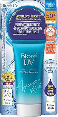 Crème solaire bioré uv aqua rich watery essence spf 50+ pa++++, 50g