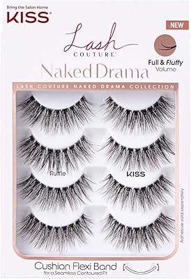 Kiss lash couture naked drama collection multipack, faux cils 3d en faux vison au volume complet et moelleux, bande flexible coussinée et technologie à pointe fendue, réutilisables, adaptés aux lentilles de contact, style à volants, 4 paires. Avec plus de 300 000 références, DIAYTAR COTE D'IVOIRE est la boutique en ligne la plus fournie de Côte d'Ivoire. Vous trouverez tout ce dont vous avez besoin, des produits électroniques aux articles de mode en passant par les produits alimentaires. DIAYTAR, c'est pour vous offrir le confort du shopping en ligne.