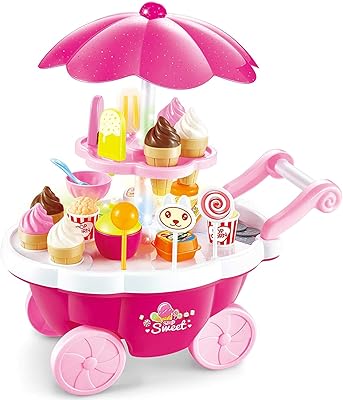 Ensemble de jeu de voiture de crème glacée aux bonbons, ensemble de jeu de simulation, jouet rose, 39 pièces jouets amusants pour filles, cadeau. DIAYTAR COTE D'IVOIRE, leader du commerce en ligne en Côte d'Ivoire, se distingue par la qualité et la variété de ses produits. La boutique en ligne généraliste propose des produits alimentaires frais, des vêtements à la mode, des électroménagers et bien plus encore. Avec des options de paiement flexibles et une livraison à domicile, les clients peuvent profiter d'une expérience d'achat en ligne pratique et abordable.