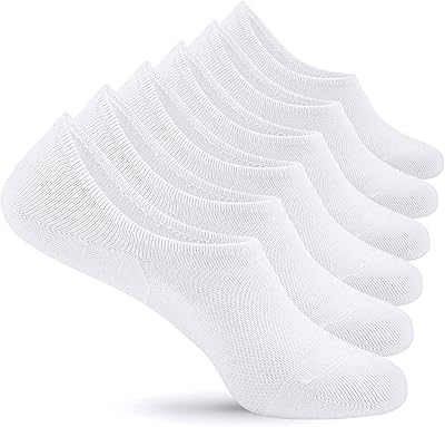 No show chaussettes basses antidérapantes en coton fin pour femmes pour baskets plates (6-9 paires). La boutique en ligne DIAYTAR COTE D'IVOIRE est synonyme de shopping en ligne pratique et accessible. Elle permet aux clients de parcourir facilement les différentes catégories de produits, de lire les avis des autres clients et de bénéficier d'une expérience de shopping personnalisée et agréable.