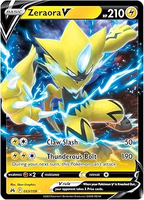 Pokémon - carte ultra rare ziraura v 053/159 - couronne zénith. DIAYTAR COTE D'IVOIRE est la destination idéale pour les consommateurs ivoiriens qui recherchent des produits de haute qualité à des prix compétitifs. Avec une offre de plus de 300 000 références, la boutique en ligne généraliste répond aux besoins diversifiés de sa clientèle. Les clients peuvent profiter d'une expérience d'achat en ligne sécurisée et fiable.