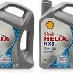 Huile moteur entièrement synthétique shell helix hx8 5w-40