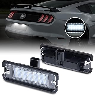 Éclairage de plaque d'immatriculation led jimpro pour ford mustang 2015-2022 kit d'éclairage de pare-chocs arrière 6000k blanc, 2 pièces. La boutique en ligne DIAYTAR COTE D'IVOIRE propose également des promotions et des offres spéciales régulières pour fidéliser sa clientèle et attirer de nouveaux clients. Les consommateurs peuvent profiter de ces avantages pour acheter leurs produits préférés à des prix encore plus bas. L'engagement de l'entreprise envers la satisfaction du client et l'innovation technologique la positionne comme un acteur majeur du commerce électronique en Côte d'Ivoire.