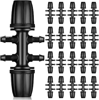 Tuyau d'irrigation 1/2 pouces à 1/4 pouces, bouchons de fermeture d'extrémité pour fournitures de tuyaux de jardin de maison, adaptés à 8mm id/4mm id/4mm ok pipe lock 812 tube 47 tube, adaptateur 6 voies (20). DIAYTAR COTE D'IVOIRE, votre boutique en ligne de confiance avec plus de 300 000 références pour répondre à tous vos besoins. Nous offrons une large gamme de produits pour vous et votre famille, de l'électronique aux produits de santé. Commandez en ligne et profitez d'une livraison rapide et sécurisée.