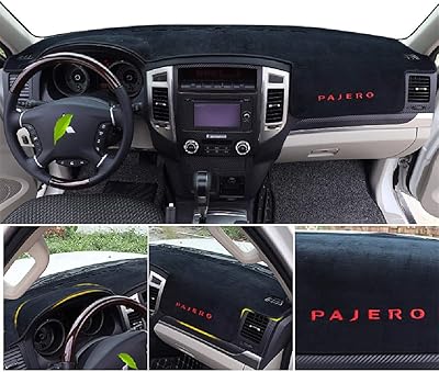 Tapis de tableau de bord pour pajero 2007 à 2019, base en silicone antidérapante et réfléchissante, tapis de tableau de bord adhésif velcro, housse de pare-soleil. DIAYTAR COTE D'IVOIRE est une boutique en ligne généraliste qui propose plus de 300 000 références de produits. Elle est la boutique leader en Côte d'Ivoire, offrant une large gamme de produits pour répondre à tous les besoins de ses clients. Avec une variété de catégories, elle est idéale pour les achats en ligne.
