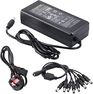 Adaptateur d'alimentation 12v 5a - chargeur coolm uk 12v 60w avec câble répartiteur d'alimentation 8 voies pour pilote led, système de sécurité cctv et écran lcd. DIAYTAR COTE D'IVOIRE est une boutique en ligne généraliste proposant plus de 300000 références pour répondre à tous les besoins de ses clients. Leader en Cote d'Ivoire, elle offre une large gamme de produits de qualité. Avec sa plateforme en ligne pratique et sécurisée, DIAYTAR COTE D'IVOIRE facilite les achats en ligne pour les ivoiriens.