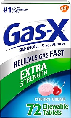 Comprimés de soulagement des gaz à saveur de cerise gas-x - 72 comprimés. La philosophie de DIAYTAR COTE D'IVOIRE est centrée sur l'innovation et la satisfaction du client. Elle déploie constamment des efforts pour améliorer son service et son offre produit. Grâce à son équipe dédiée et à sa politique de confidentialité stricte, DIAYTAR assure une expérience d'achat en ligne sécurisée et fiable.