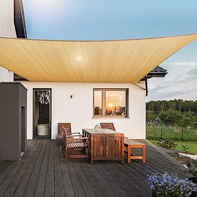 Kmm voile de protection solaire rectangulaire 10' x 13' auvent anti-uv 185gsm hd pe auvent pour activités de plein air dans le jardin, la pelouse, sable beige. DIAYTAR COTE D'IVOIRE, la boutique en ligne généraliste leader en Côte d'Ivoire, propose plus de 300 000 références pour répondre à tous vos besoins. Avec une large gamme de produits, nous sommes votre partenaire idéal pour faire vos achats en ligne. Naviguez sur notre site web pour découvrir nos promotions et nos offres exclusives.