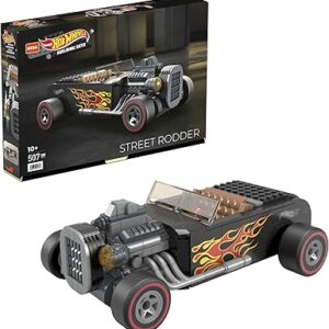 Ensemble de construction de course hot wheels mega constructs, jouets de construction