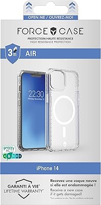 Coque force iphone 14 compatible avec magsafe, composée à 50 % de plastique recyclé. La boutique en ligne DIAYTAR COTE D'IVOIRE est la référence pour les achats en ligne en Côte d'Ivoire. Elle propose une gamme étendue de produits, dont des produits électroniques, des vêtements, des accessoires et bien plus encore. La boutique est connue pour ses prix attractifs et sa qualité de service.
