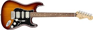 Guitare électrique fender hsh par player stratocaster - paw ferro - tobacco sunburst