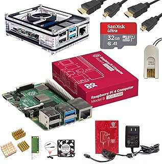 Marstudy raspberry pi 4 model pi ultimate starter kit, édition 32 go / raspberry pi 4p (2 go de ram) / système d'exploitation raspberry pi préinstallé. DIAYTAR COTE D'IVOIRE est une boutique en ligne généraliste qui propose plus de 300 000 références de produits divers. Elle est reconnue comme l'une des boutiques en ligne leaders en Côte d'Ivoire, offrant une large gamme de choix à ses clients. Avec une telle variété, DIAYTAR COTE D'IVOIRE s'efforce de répondre à tous les besoins de sa clientèle.
