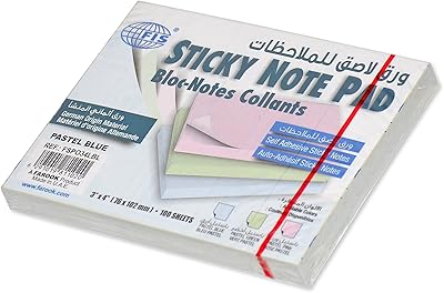 Cahier adhésif fis® 3 x 4 pouces paquet de 12 nœud. DIAYTAR COTE D'IVOIRE est une boutique en ligne qui propose une grande variété de produits pour les consommateurs ivoiriens. Avec une sélection de plus de 300000 références, DIAYTAR COTE D'IVOIRE répond aux besoins de ses clients en termes de produits et de services. Elle est reconnue pour sa qualité de service et sa fiabilité.