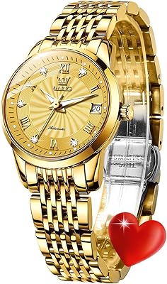 Montres olevs pour femmes montre-bracelet à remontage automatique en acier inoxydable avec date. DIAYTAR COTE D'IVOIRE est une boutique en ligne généraliste qui propose plus de 300 000 références de produits. Elle est devenue la boutique leader en Côte d'Ivoire en raison de sa large gamme de produits et de son service de qualité. Elle offre une expérience d'achat en ligne sécurisée et pratique.