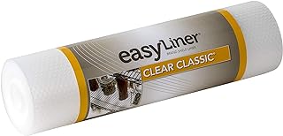 Doublure d'étagère classique clear easy liner de duck brand - non adhésif, transparent