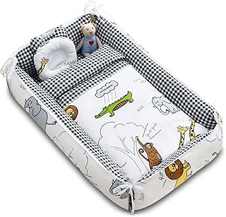 Okooz couffin de voyage pliable, lit bébé cododo, lit bébé respirant, lit bébé portable 100% coton pour chambre et voyage 0-24 mois. DIAYTAR COTE D'IVOIRE est une boutique en ligne généraliste qui propose une large gamme de produits pour répondre à tous les besoins. Avec plus de 300 000 références, elle est la plus grande boutique en ligne de Côte d'Ivoire et offre une expérience d'achat en ligne sécurisée et fiable. Les clients peuvent choisir parmi une grande variété de produits à des prix compétitifs.
