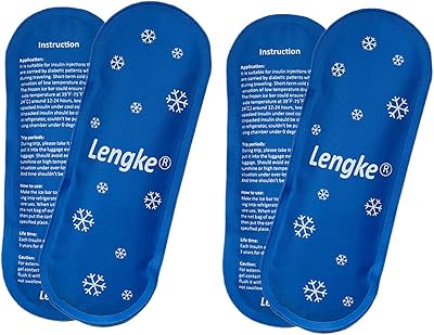 Sacs de glace réfrigérants à insuline - packs de glace réfrigérants réutilisables adaptés