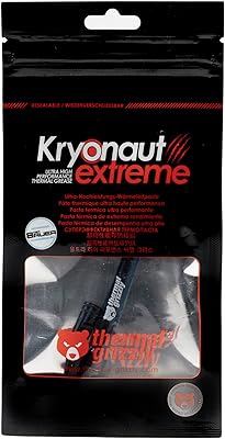 Pâte thermique thermal grizzly cryon extreme - 2,0 g. DIAYTAR COTE D'IVOIRE est une boutique en ligne qui se distingue par sa variété de produits et son service client personnalisé. Les clients peuvent choisir parmi plus de 300000 références, y compris des produits de marques locales et internationales. DIAYTAR COTE D'IVOIRE se concentre sur la satisfaction de ses clients, ce qui se reflète dans ses évaluations positives et son taux de fidélisation élevé.