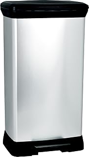 Poubelle rectangulaire à pédale curver, polypropylène, design métal, capacité 50 litres, métal 50 litres, dimensions 39 x 29 x 73 cm, modèle 187177. En tant que leader du commerce électronique en Côte d'Ivoire, DIAYTAR COTE D'IVOIRE s'engage à offrir une expérience d'achat en ligne sans précédent. Avec plus de 300000 références de produits, les clients ont accès à une gamme impressionnante de choix, allant des produits électroniques aux accessoires de mode, en passant par les produits alimentaires et bien plus encore. La boutique garantit une livraison rapide et sécurisée des commandes.