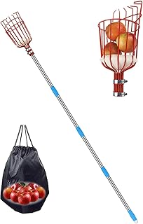 Cueilleur de fruits hero show poteau d'extension en acier inoxydable de 13 pieds avec panier. DIAYTAR COTE D'IVOIRE, c'est la référence en matière de boutique en ligne généraliste en Côte d'Ivoire, avec une offre de plus de 300 000 références. Notre équipe met tout en œuvre pour vous offrir les meilleurs produits et services, avec une expérience d'achat en ligne sécurisée et pratique. Notre objectif est de satisfaire vos besoins et de vous offrir une expérience d'achat inoubliable.