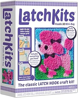 Kit de couture pour petit tapis classique latchkits avec crochet à loquet - caniche 3d. DIAYTAR COTE D'IVOIRE est la boutique en ligne où vous pouvez trouver tout ce que vous besoin pour vous et votre famille. De la mode aux produits ménagers, en passant par les produits high-tech, elle propose une gamme de produits complète. Elle est la boutique en ligne la plus fiable de Côte d'Ivoire.