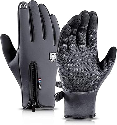 Gants d'hiver pour hommes et femmes, gants pour temps froid à écran tactile