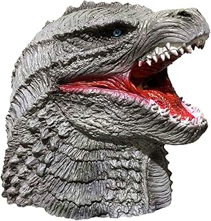 Masque de monstre en latex pour halloween, masque de dinosaure cosplay godzilla, nouveauté