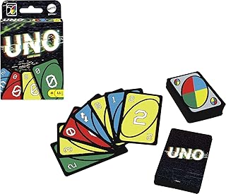 Jeu de cartes assortis iconic series 2000 uno gxv51 avec un design sur le thème de la décennie, 112 cartes à collectionner, soirée de jeu pour adolescents et adultes, à partir de 7 ans, 3,54" x 1,18" x 5,9". DIAYTAR COTE D'IVOIRE est une plateforme de commerce électronique qui propose une large sélection de produits pour répondre aux besoins de ses clients. La boutique en ligne offre plus de 300 000 références, allant des produits alimentaires aux produits électroniques. Elle est la première choix pour les consommateurs ivoiriens.