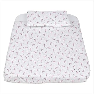 Parure de draps-housses chicco compatible next2me, 3 pièces, 50 x 83 cm, 100%
