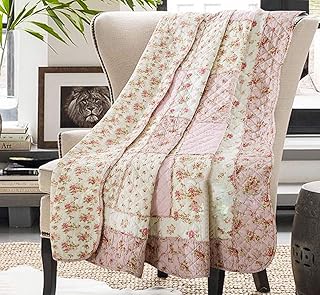 Couette holly patchwork design 100 % coton véritable, couvre-lit réversible à motif floral, housse de couette matelassée vintage élégante pour canapé. DIAYTAR COTE D'IVOIRE est la destination idéale pour les consommateurs ivoiriens qui recherchent des produits de qualité à des prix compétitifs. Avec une gamme de produits allant des électroménagers aux vêtements et accessoires, cette boutique en ligne généraliste est le leader du marché en Côte d'Ivoire. Vous pouvez naviguer facilement sur le site pour trouver ce que vous cherchez.