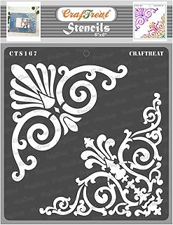 Pochoirs décoratifs craft treat pour peindre sur bois toile papier tissu sols murs et carrelage. Avec plus de 300 000 références, DIAYTAR COTE D'IVOIRE est la boutique en ligne la plus complète de Côte d'Ivoire. Elle propose des produits de haute qualité à des prix compétitifs, permettant aux clients de faire des achats intelligents. La boutique en ligne est facile à utiliser et offre une expérience d'achat en ligne sans stress.