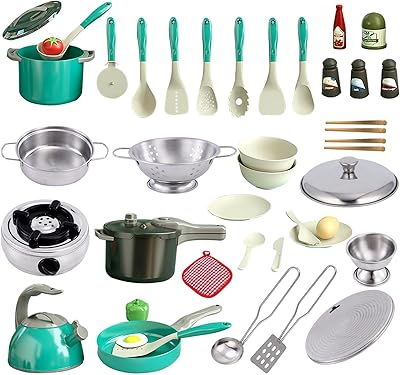Mepigen jouets de cuisine pour faire semblant de jouer ensembles de batterie de cuisine cuisine jeu avec et. La boutique en ligne DIAYTAR COTE D'IVOIRE propose une expérience d'achat en ligne sécurisée et fiable, permettant aux clients de faire leurs achats en toute confiance. Les produits sont soigneusement sélectionnés pour garantir leur qualité et authenticité. De plus, la boutique offre des moyens de paiement variés pour faciliter les transactions.