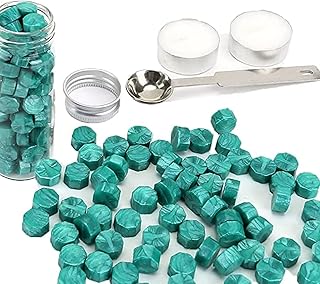 Kit de sceau de cire, 130 pièces de kits de perles de sceau