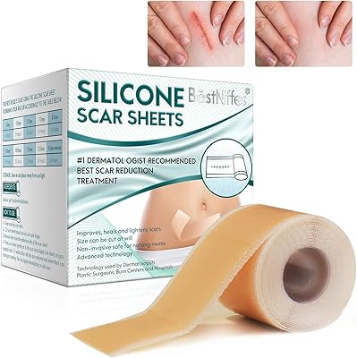 Papiers de cicatrice en silicone, bandes d'élimination des cicatrices de qualité médicale (4" x 12"), papier de cicatrice en silicone, papiers d'élimination des cicatrices réutilisables et efficaces, bandes de cicatrices pour sections c, chirurgie, brûlures, cicatrices d'acné. DIAYTAR COTE D'IVOIRE est une boutique en ligne généraliste qui propose des produits pour tous les âges et tous les goûts. Elle est réputée pour sa qualité de service et sa capacité à proposer des produits à la mode et tendance. Elle est leader en Côte d'Ivoire en raison de sa grande sélection de produits et de son service de livraison fiable.