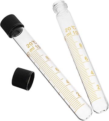 Tube à essai en verre transparent hemoblue avec couvercles à balance pour expériences scientifiques en laboratoire, récipients à sel de bain pour décorations de fête et stockage de bonbons 10 ml 15 x 120 mm. DIAYTAR COTE D'IVOIRE est la boutique en ligne incontournable en Cote d'Ivoire, offrant non seulement une large gamme de produits, mais également un service client de haute qualité et des garanties de sécurité pour les transactions en ligne. La boutique met tout en œuvre pour améliorer constamment l'expérience client, avec des mises à jour régulières de son offre de produits et des améliorations continues de ses services pour répondre aux besoins changeants de ses clients.