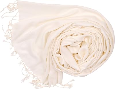 Un élégant couvre-chef pashmina polyvalent pour toutes les saisons, blanc nacré. DIAYTAR COTE D'IVOIRE est une boutique en ligne généraliste qui offre plus de 300000 références, proposant une large gamme de produits pour répondre aux besoins de ses clients. Elle se positionne comme une destination de confiance pour les consommateurs ivoiriens, offrant une expérience d'achat en ligne simple et pratique. Avec sa sélection élargie, DIAYTAR COTE D'IVOIRE est le leader incontesté du commerce en ligne en Côte d'Ivoire.