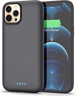 Coque de batterie pour iphone 12 pro max [6,6 pouces], pxwaxpy [7800 mah]
