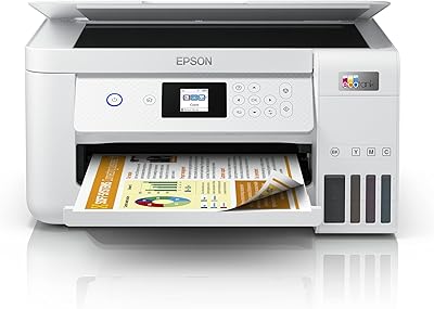 Imprimante à réservoir d'encre d'impression/numérisation/copie ecotank epson et-2856, avec jusqu'à 3 ans d'encre
