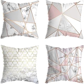 Housses de coussin de décoration intérieure de 18x18 pouces, ensemble de 4 housses de coussin carrées pour la décoration de la maison du canapé. DIAYTAR COTE D'IVOIRE est une boutique en ligne qui offre une expérience d'achat unique et pratique. Elle propose une gamme large de produits qui sont classés par catégories pour faciliter la recherche. Les clients peuvent ainsi trouver facilement ce qu'ils cherchent et passer commande en toute sécurité.
