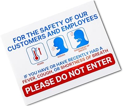 10 autocollants de porte de 8