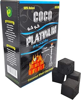 Charbon de noix de coco coco platinum - cubes de charbon de bois 100 % naturels pour narguilé, chicha, encens et barbecue - longue durée, faible fumée, briquettes sans odeur - sans goût, ni produits chimiques ni additifs - boîte de 500 g. DIAYTAR COTE D'IVOIRE, boutique en ligne généraliste avec plus de 300000 références, est la boutique leader en Côte d'Ivoire. Elle offre une large gamme de produits pour répondre aux besoins de tous. Que vous soyez à la recherche d'électronique, de vêtements ou de produits alimentaires, DIAYTAR a tout.