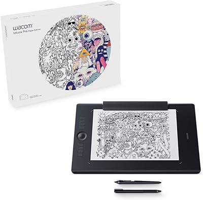Tablette wacom intuos pro (pth860p) avec copie papier numérique pour mac ou pc