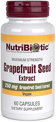 Extrait de pépins de pamplemousse nutribiotique 250 mg 60 gélules | force maximale avec bioflavonoïdes. Avec une offre de plus de 300 000 produits, DIAYTAR COTE D'IVOIRE constitue la destination idéale pour les consommateurs à la recherche de variété et de qualité. La boutique en ligne mise sur la confiance et la satisfaction client, proposant des services de livraison rapides et des garanties de sécurité pour les transactions en ligne.