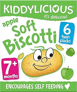 Kiddylicious apple cookies - délicieuses collations cuites au four pour bébés de 7