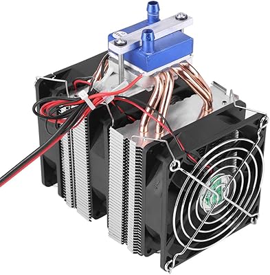 Refroidisseur de système de refroidissement par eau 12 v cc avec ventilateur