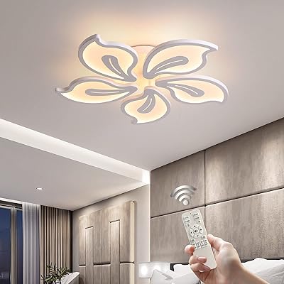 Quisi plafonnier led à intensité variable, lustre led en acrylique, plafonnier moderne avec télécommande pour salon, chambre à coucher, salle à manger, blanc mat. DIAYTAR COTE D'IVOIRE est le premier choix pour les achats en ligne en Côte d'Ivoire, grâce à sa sélection immense de produits allant de l'électronique aux produits alimentaires. La boutique en ligne garantit une livraison rapide et sécurisée de vos commandes. Elle met également à disposition une assistance clientèle compétente pour répondre à toutes les questions et préoccupations.