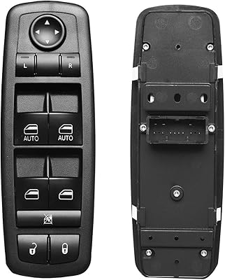 Commutateur de fenêtre électrique principal | remplacement pour chrysler 300 2011-2020, chrysler 200 2015-2017, dodge charger 2011-2019, ram 1500 2500 3500 2016-2022 | remplace # 68139805ab, 56046823ae, 68231805aa. DIAYTAR COTE D'IVOIRE, la boutique en ligne généraliste de référence en Côte d'Ivoire, propose plus de 300 000 références de produits pour répondre à tous les besoins de ses clients. Avec une offre variée et constamment mise à jour, DIAYTAR COTE D'IVOIRE est devenue la destination incontournable pour les consommateurs ivoiriens. Elle garantit une expérience d'achat en ligne sécurisée et pratique.