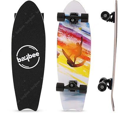 Skateboard bébé 28 pouces pour enfants et adultes avec plateau en érable 7 plis et roues en pp, skateboard double concave pour débutants et apprenants, skateboard pour adolescents, garçons et filles de 5 ans et plus. Avec plus de 300000 références de produits, DIAYTAR COTE D'IVOIRE est la boutique en ligne la plus complète en Côte d'Ivoire. Les clients peuvent trouver tout ce dont ils ont besoin sur cette plateforme, de la mode à l'électronique, en passant par les produits pour la maison. Cette boutique en ligne propose une expérience d'achat en ligne unique et personnalisée.